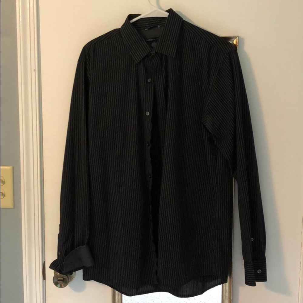 Black dress shirt
